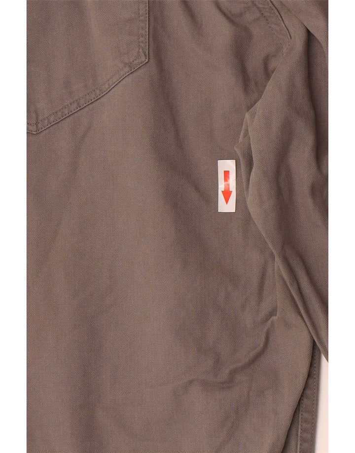 Marks & Spencer Herre Autograph Straight Cropped Trousers W40 L25 Grå