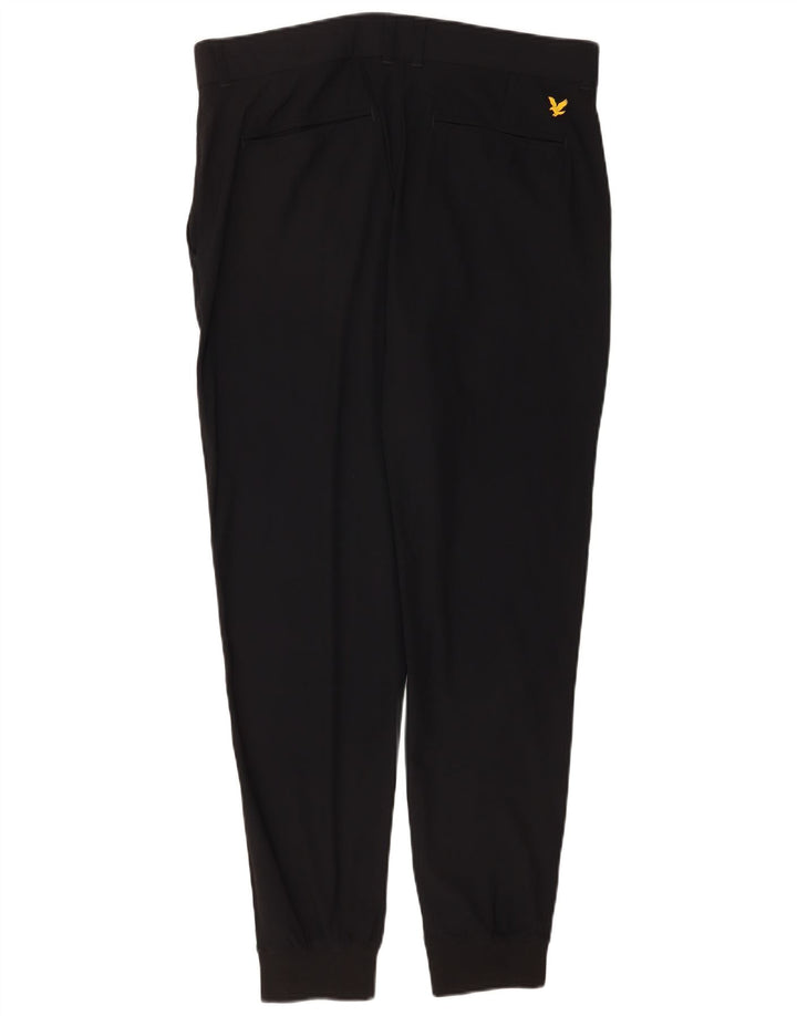 Lyle & Scott Joggers til mænd Chinobukser W36 L30 Sort polyamid