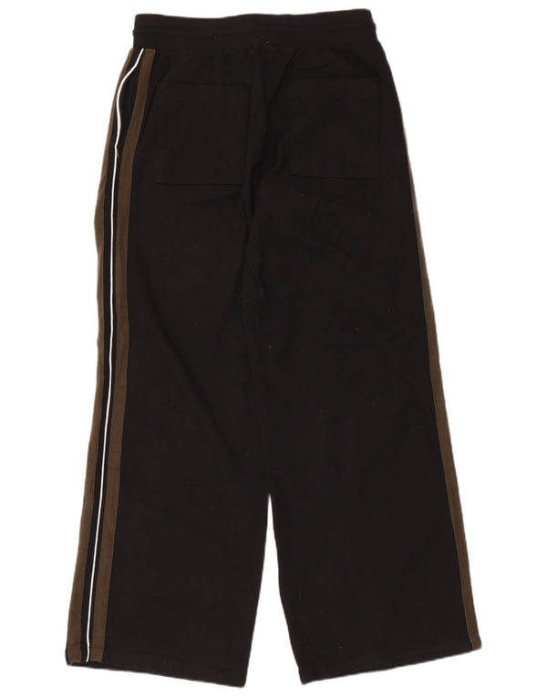 Marks & Spencer Pantalon de survêtement pour femme UK 44 Large Viscose rayée noire