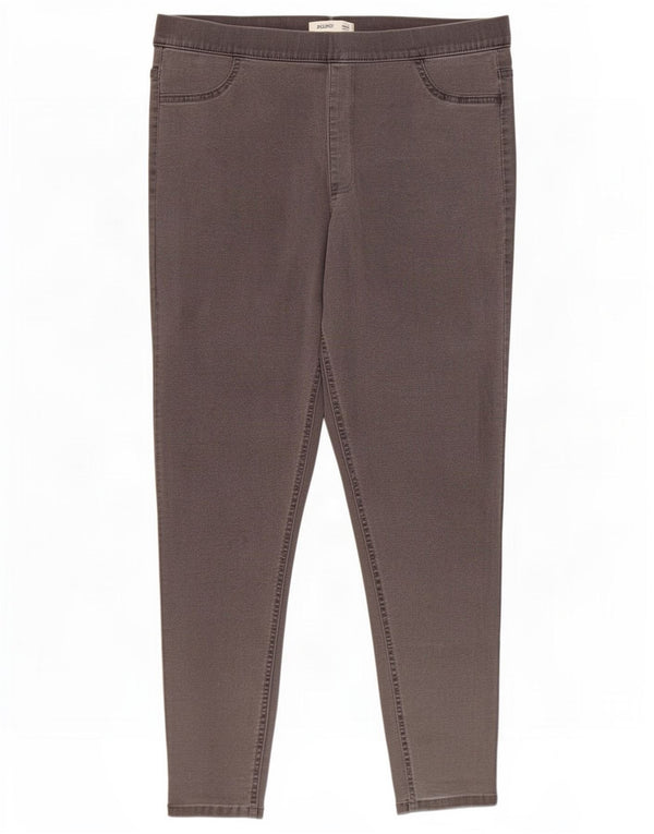Marks & Spencer Damen Jegging-Jeans UK 16 Large W32 L26 Graue Baumwolle