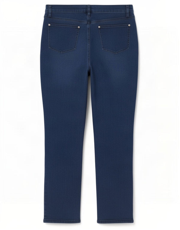 Γυναικείο ίσιο τζιν Orvis US 14 XL W34 L32 Navy Blue Cotton