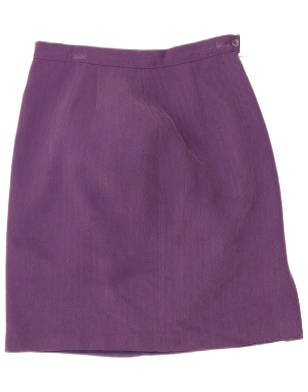 Dorothy Perkins Falda lápiz para mujer UK 12 Medium W26 Púrpura Modal