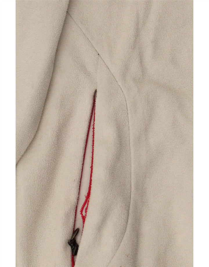 Bailo Womens Fleece Jacket UK 10 Small White Polyester