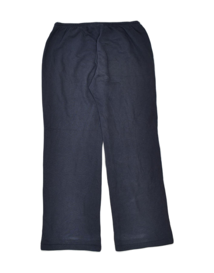 CHAMPION Womens Tracksuit Trousers Large Navy Blue Cotton | Vintage | Thrift | Second-Hand | Used Clothing | Messina Hembry 
