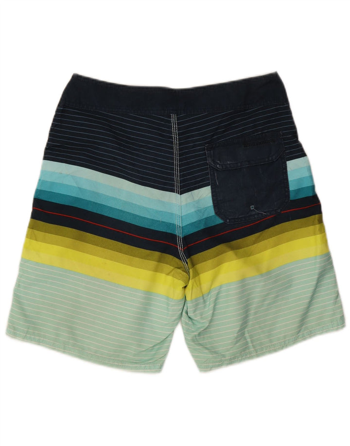 Billabong Boys svømmeshorts 15-16 år Flerfarvet stribet polyester