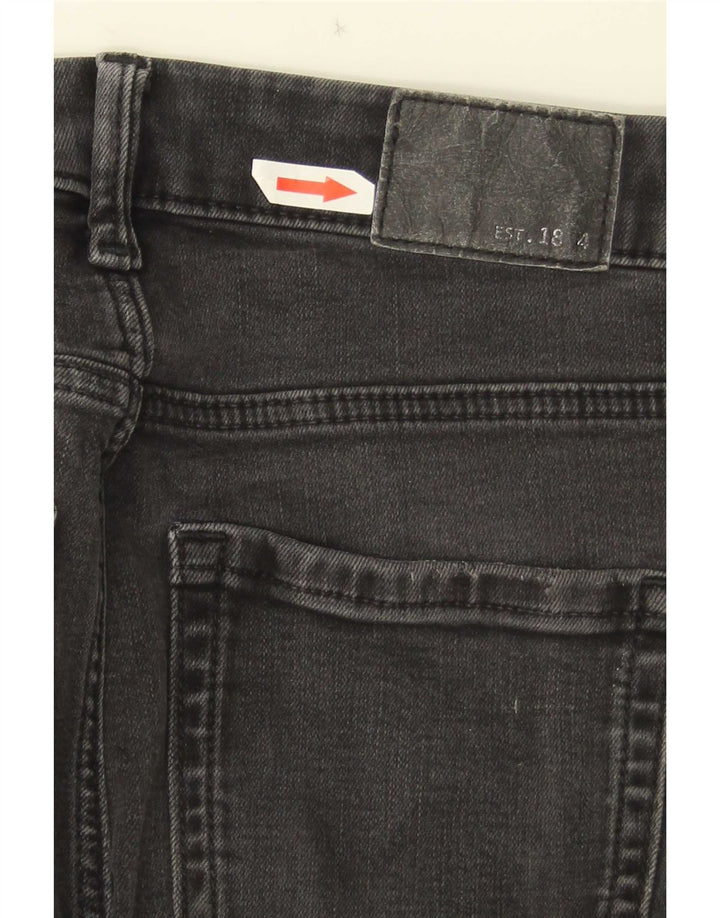 Marks & Spencer Womens Sienna Straight Jeans UK 8 Small W24 L30 Grey