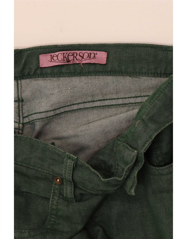 Jeckerson Womens Slim Jeans W28 L34 Green