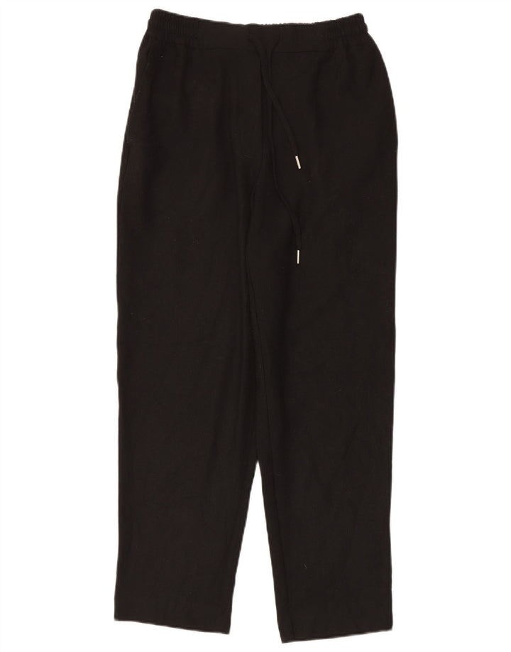 Zara Mens Tapered Trousers Small W27 L27 Black