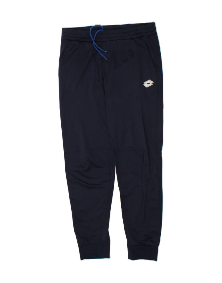 LOTTO Mens Tracksuit Trousers Joggers Small Navy Blue Vintage Lotto and Second-Hand Lotto from Messina Hembry 