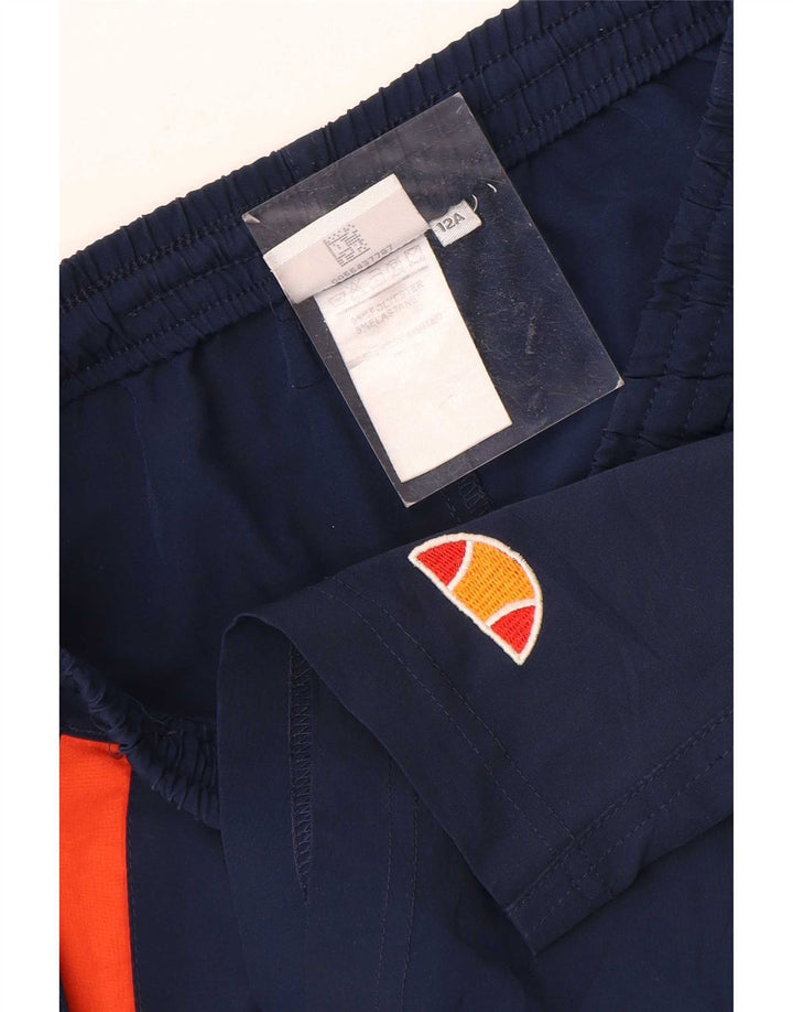Ellesse Sportshorts für Jungen, 11–12 Jahre, marineblaues Polyester