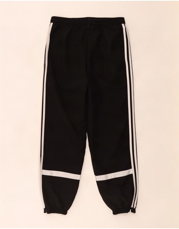 Adidas Męskie spodnie dresowe Joggery Średni czarny poliester z blokami kolorów