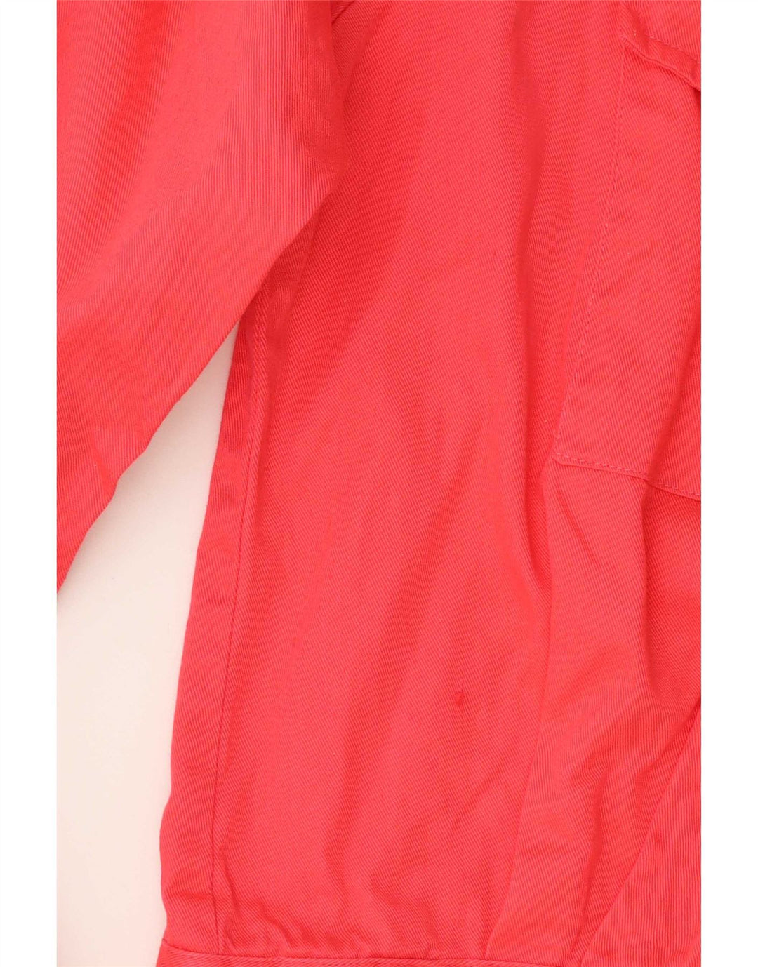 Vintage Damen 3-Knopf-Blazerjacke UK 16 Große rosa Baumwolle