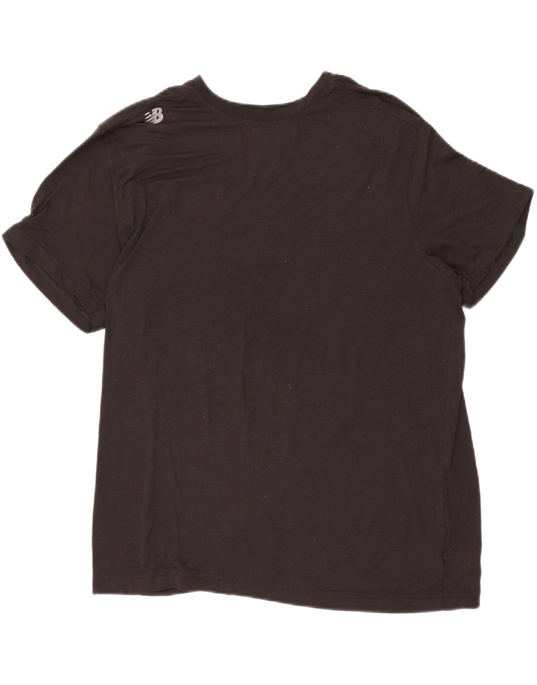 NEW BALANCE Mens T-Shirt Top XL Black Polyester Vintage New Balance and Second-Hand New Balance from Messina Hembry 