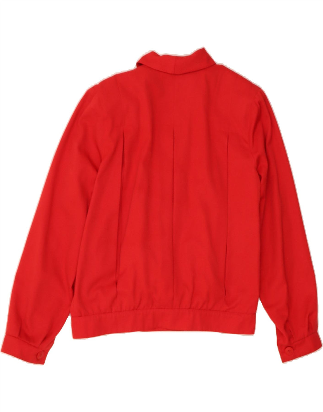 VINTAGE Womens Double Breasted Blazer Jacket UK 18 XL Red Cotton Vintage Vintage and Second-Hand Vintage from Messina Hembry 