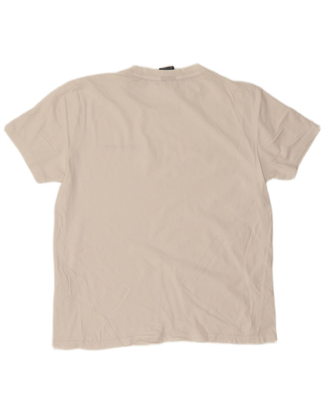 Champion Herre T-Shirt Top Medium Hvid Bomuld