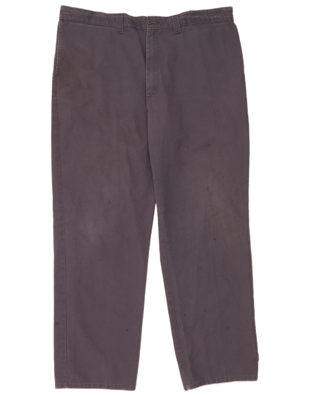 Dickies Straight Chino-bukser til mænd W42 L32 Marineblå polyester