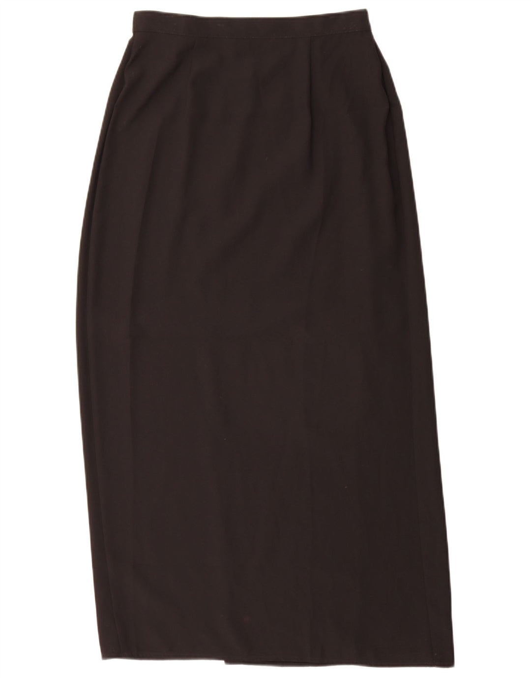 Gonna a portafoglio da donna Marks & Spencer UK 12 media W28 poliestere nero