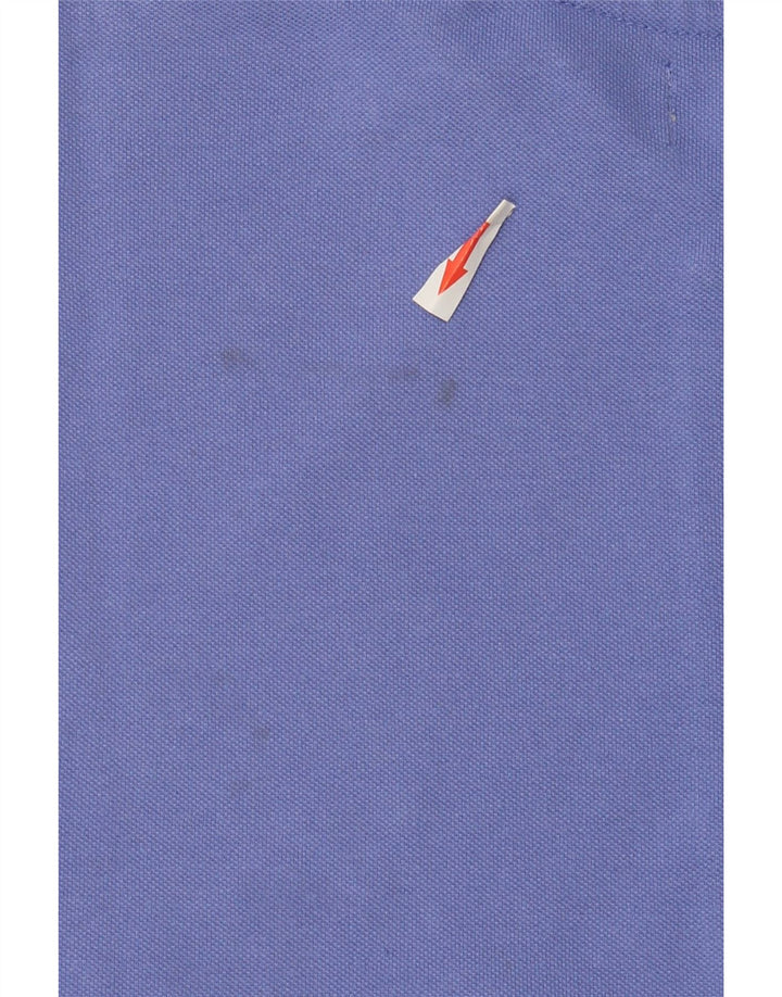 Kappa Mens Polo Shirt Medium Blue Cotton