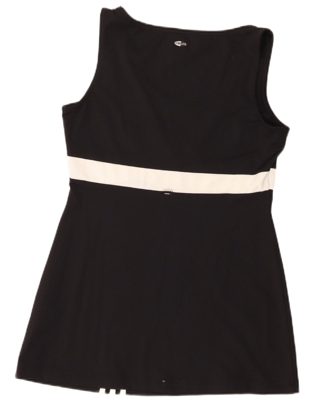 Canotta Adidas Climalite da donna UK 14 poliestere color block medio nero