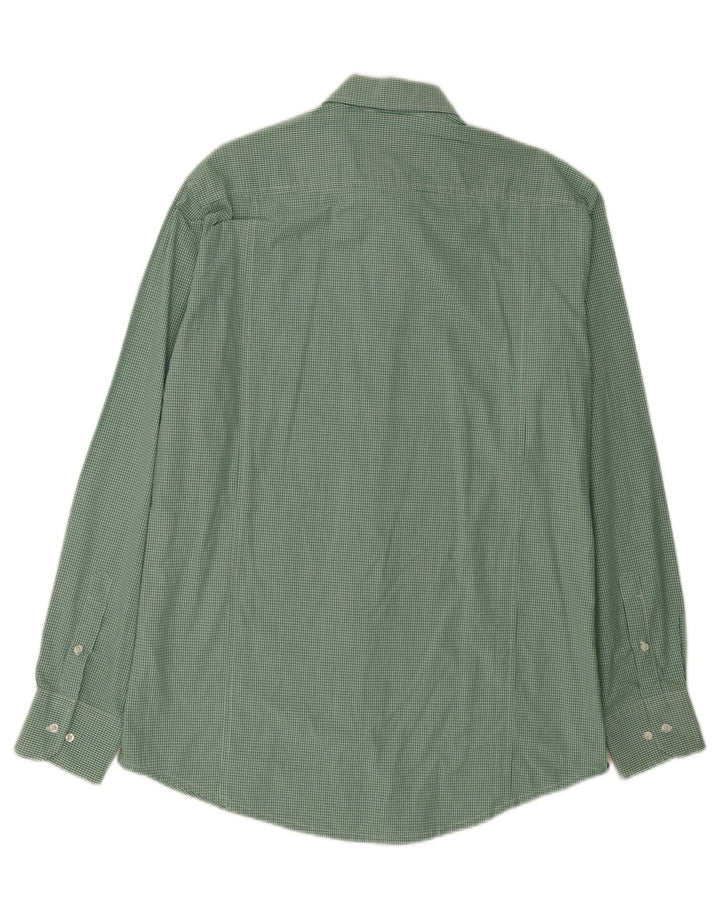 KAPPA Mens Shirt 2XL Green Gingham Cotton
