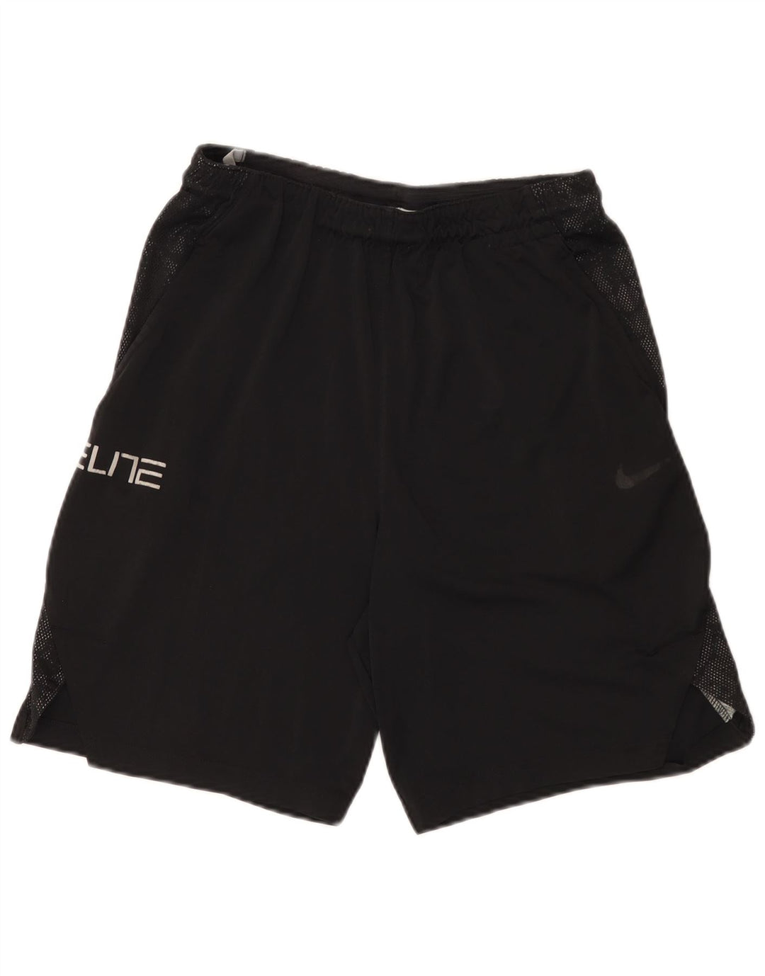 Nike Herre Dri Fit grafiske sportsshorts Medium Sort Polyester