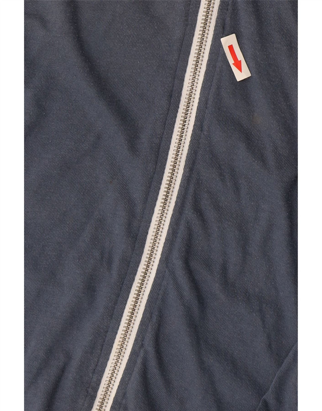 Jack & Jones Mens Zip Hoodie Sweater Medium Blue Cotton