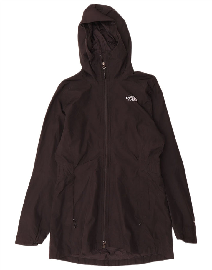 Jaqueta de chuva com capuz feminina The North Face UK 14 poliéster preto médio