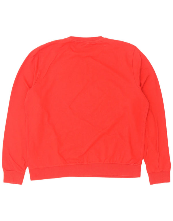 Bluza damska Fila Sweter UK 18 XL Czerwona bawełna