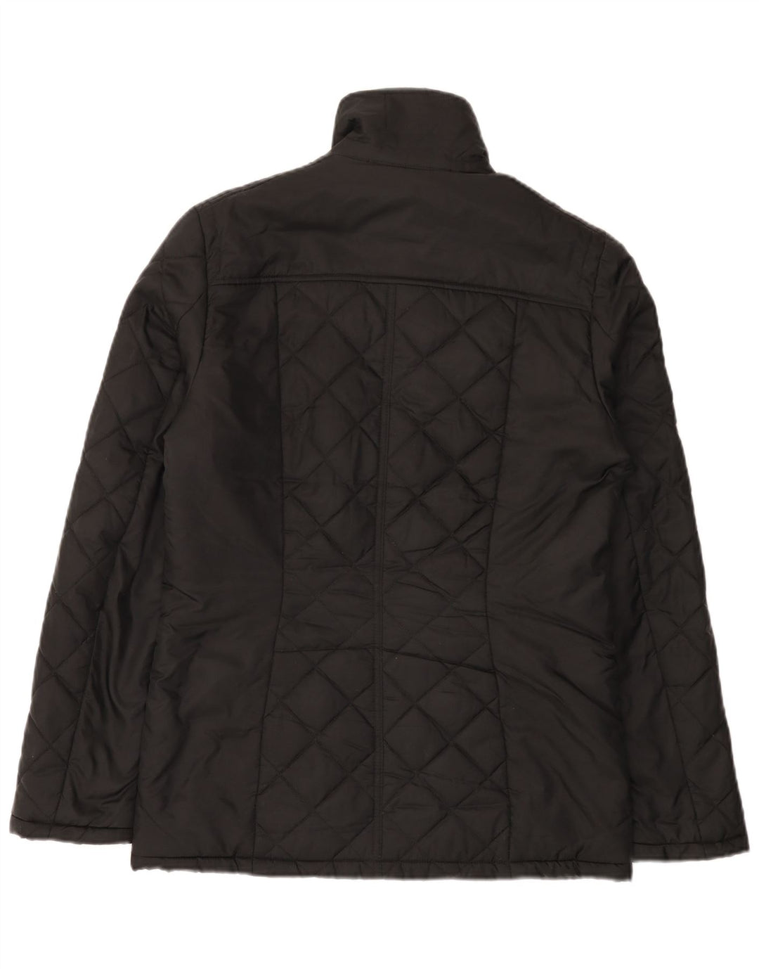 Reiss Mens Quilted Jacket UK 36 Small Black Nylon