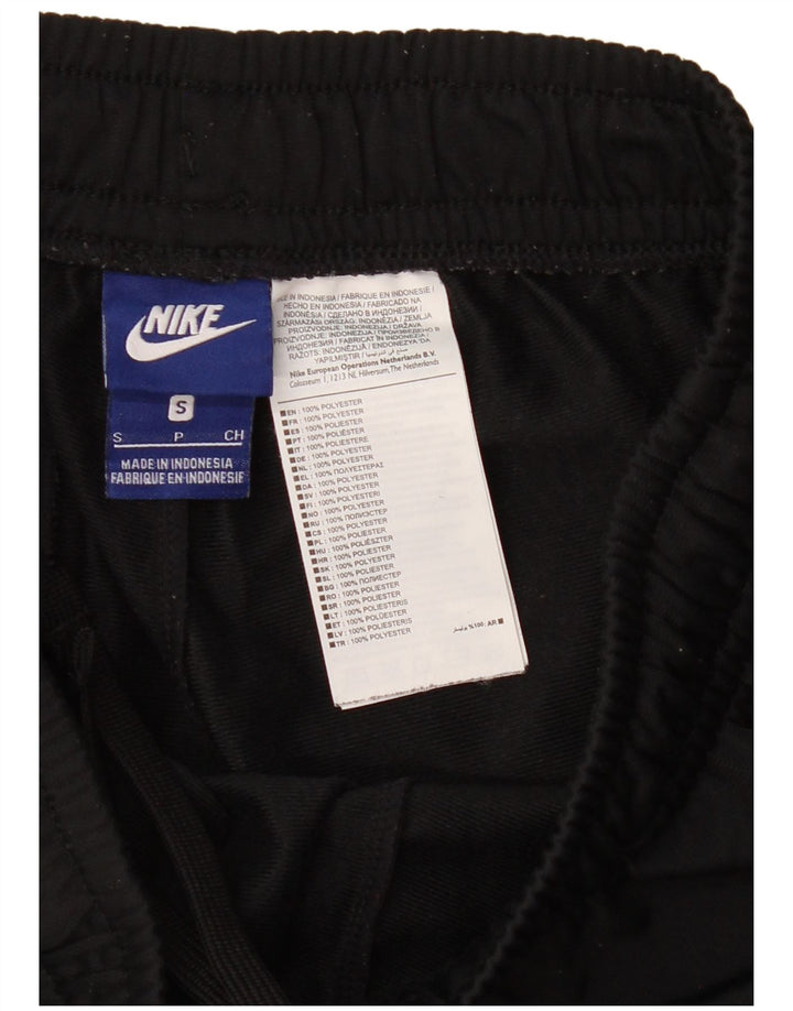 Nike Mens Tracksuit Trousers Joggers Small  Black Polyester