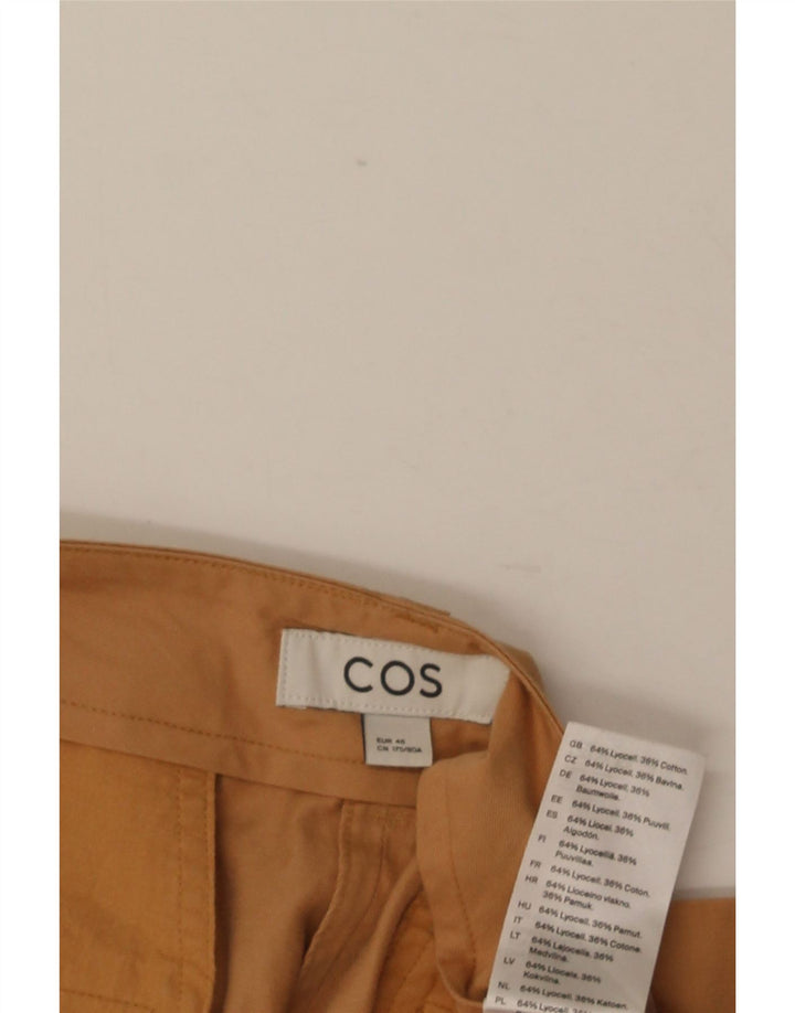 Cos Womens Chino Shorts EU 46 Large W32  Beige Lyocell