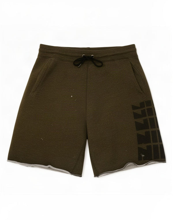 Pantaloncini sportivi Nike da uomo con grafica media, cotone kaki