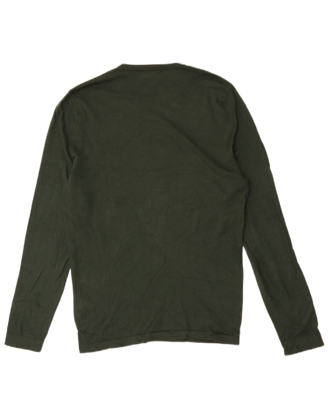 Zara Herren Top Langarm Small Grün