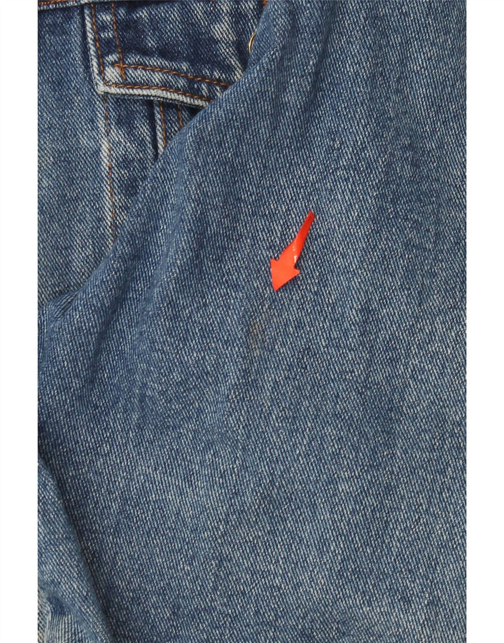 CHAPS Mens Denim Jacket UK 38 Medium Blue Cotton