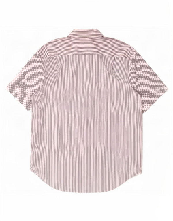 Marks & Spencer Herren-Kurzarmhemd, Größe 17 1/2 44/45 XL, Weiß