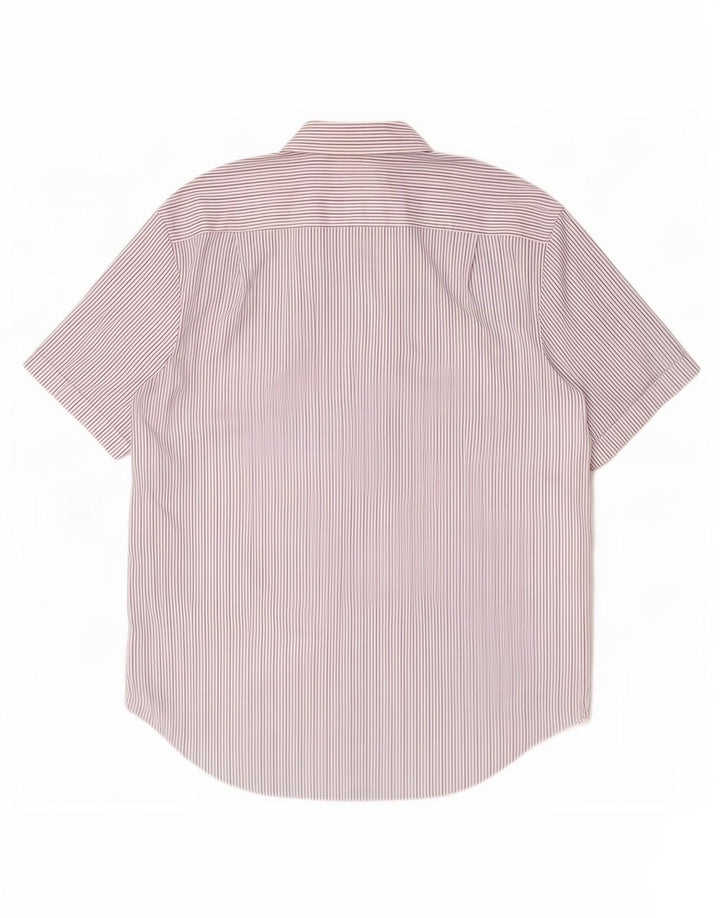 Marks & Spencer Mens Short Sleeve Shirt Size 17 1/2 44/45 XL White