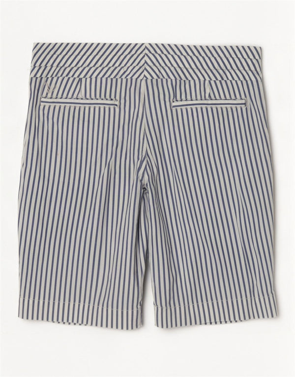 American Eagle Pantalones cortos chinos para niñas 13-14 años W32 Algodón blanco a rayas