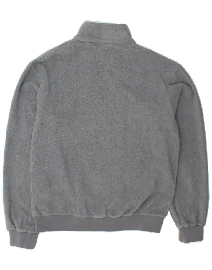 FILA Mens Fleece Jacket UK 36 Small Grey Polyester Vintage Fila and Second-Hand Fila from Messina Hembry 