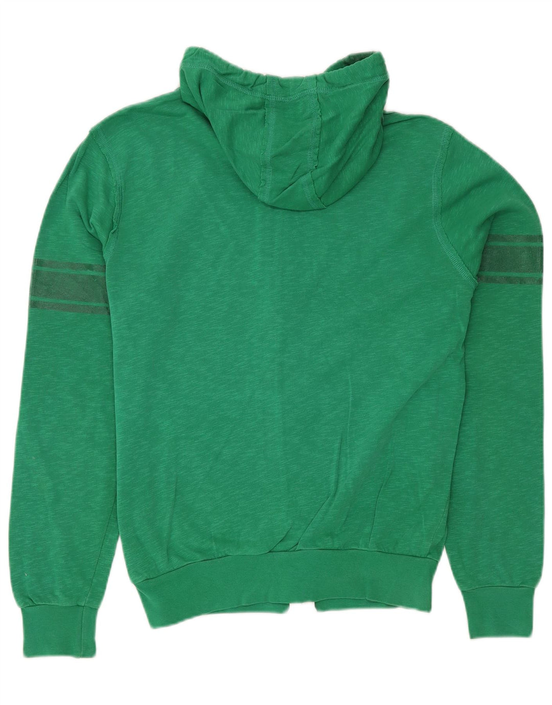 ERREA Mens Zip Hoodie Sweater Large Green Cotton