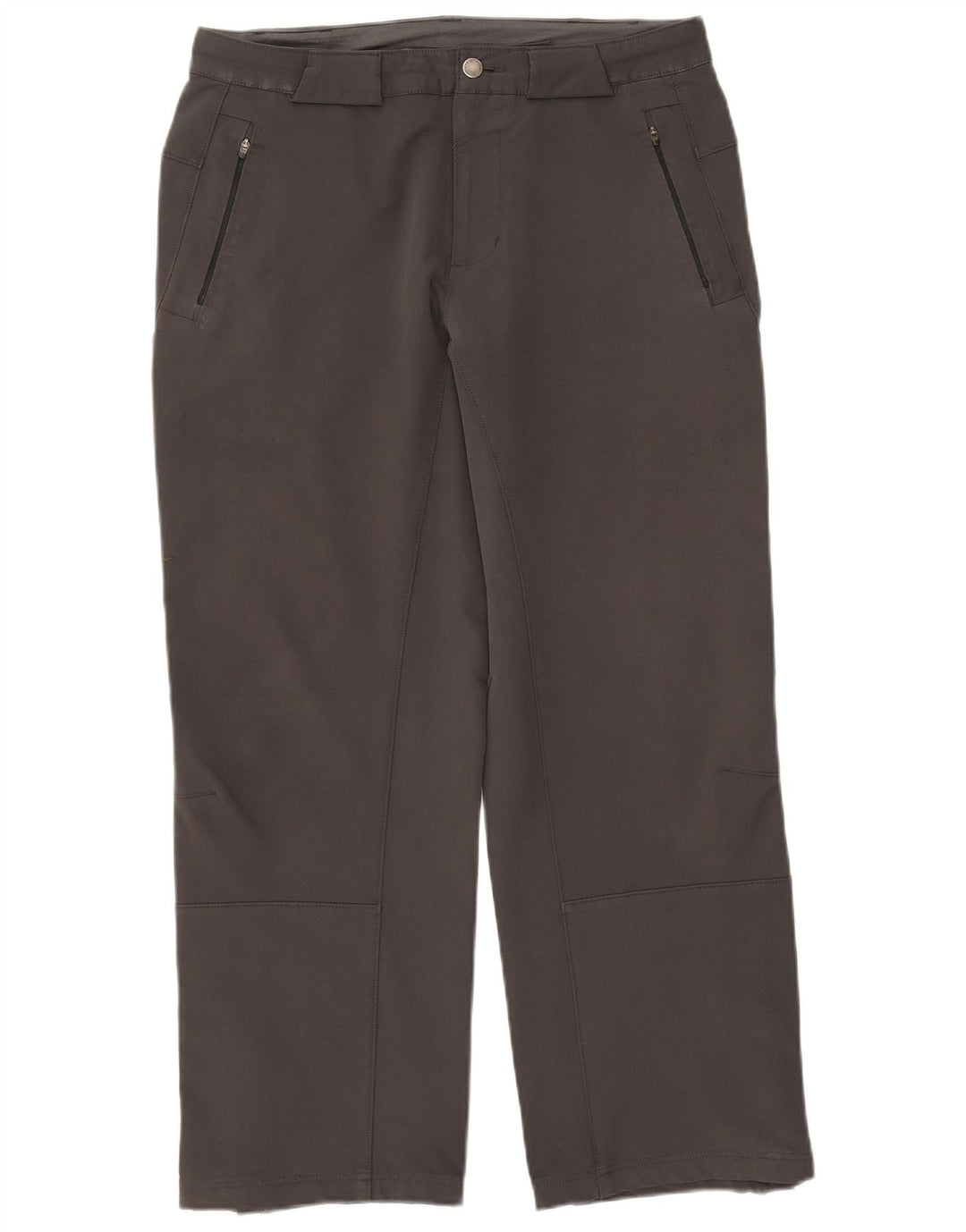 Columbia Mens Titanium Straight Windbreaker Trousers W34 L29 Grey Polyester