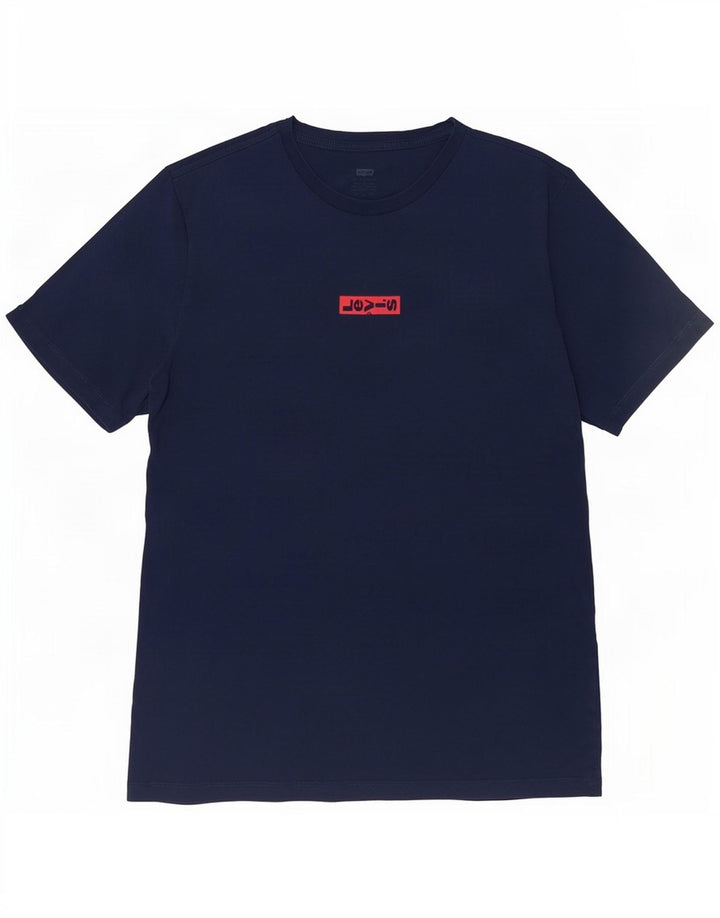 Levi's Tee-Shirt à Manches Courtes Regular Graphic Homme Bleu Marine Moyen