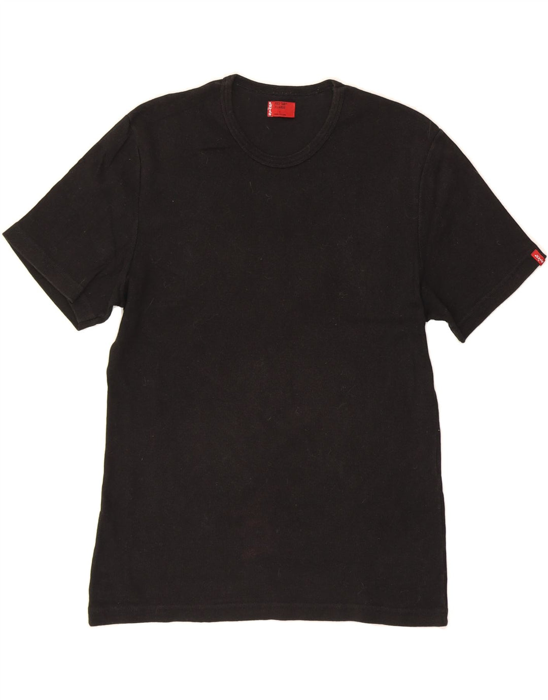 LEVI'S Womens T-Shirt Top UK 18 XL Black Vintage Levi's and Second-Hand Levi's from Messina Hembry 