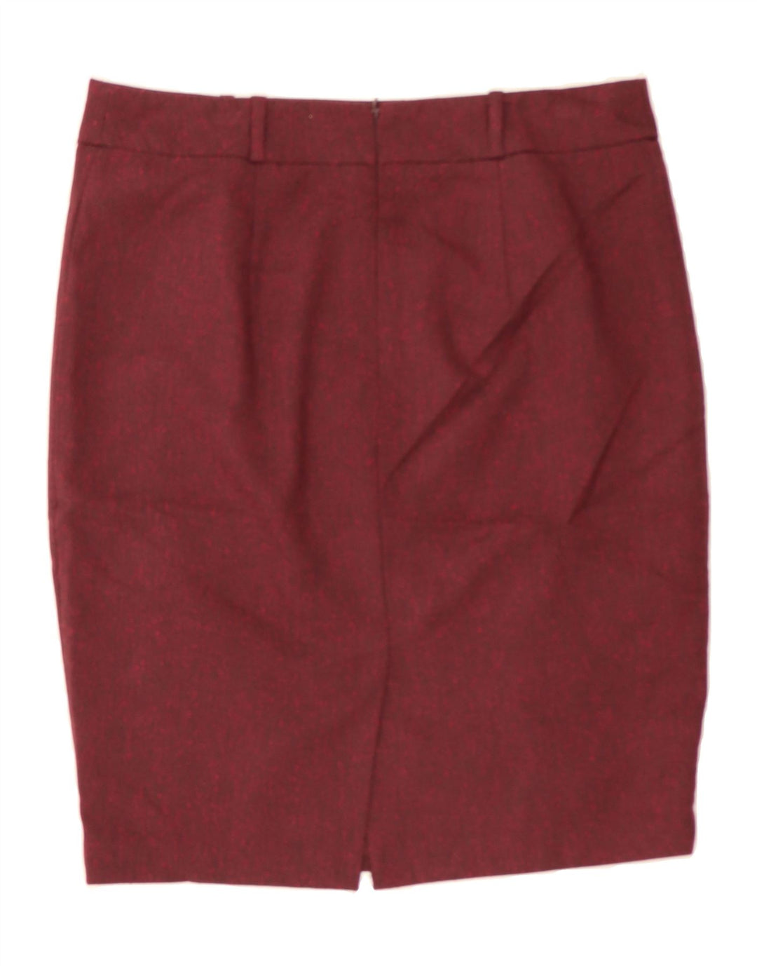 MOSSIMO Womens Stretch Pencil Skirt US 14 XL W34 Burgundy Flecked Vintage Mossimo and Second-Hand Mossimo from Messina Hembry 
