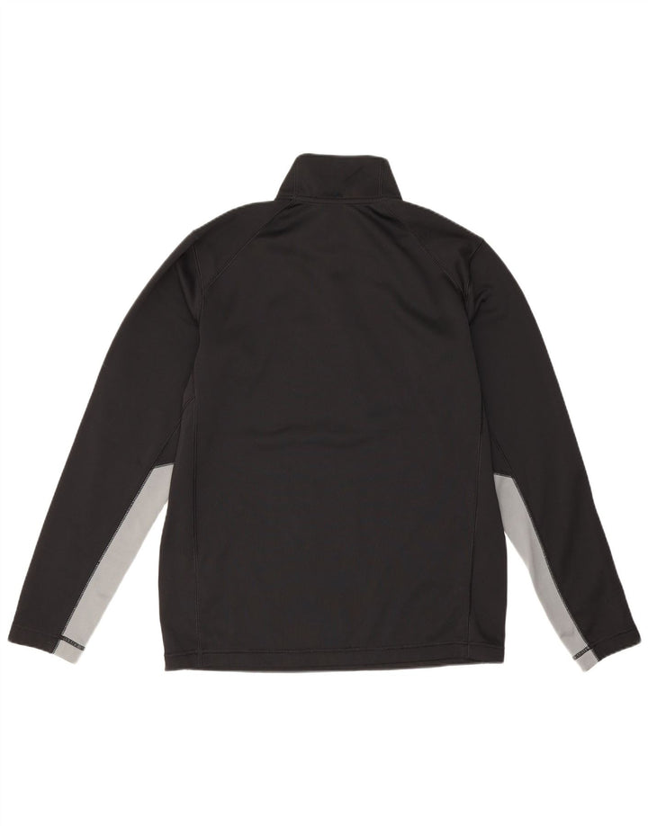 Haut de survêtement Nike Therma-Fit pour homme, color block, noir moyen