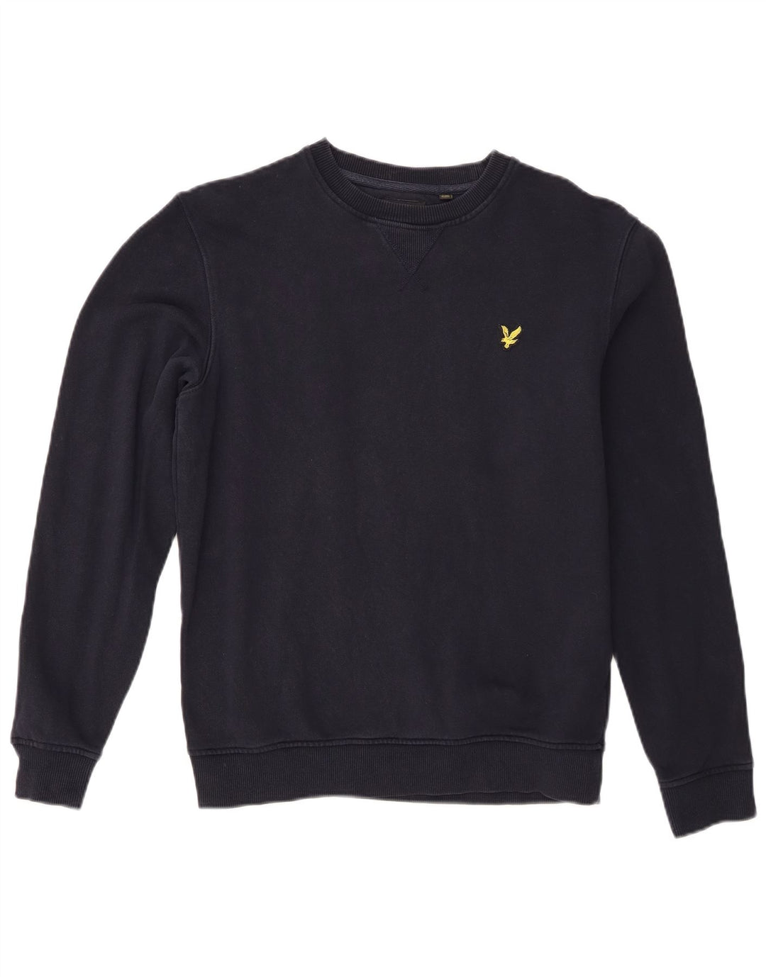 Lyle & Scott Herren-Sweatshirt, Pullover, Größe S, marineblau, Baumwolle