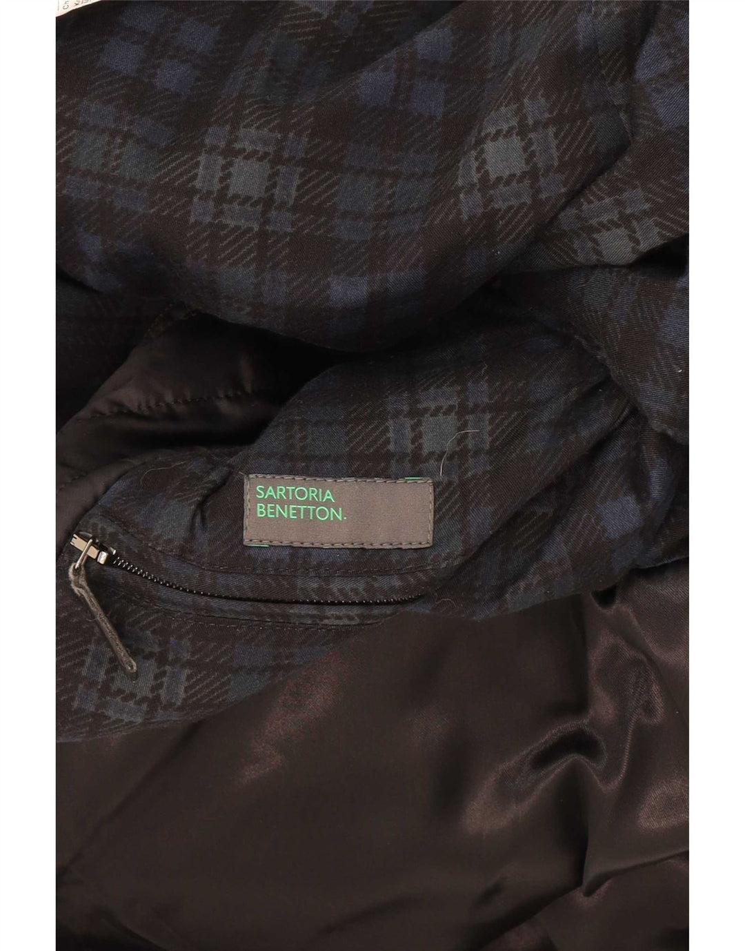 Cappotto da uomo Benetton IT 52 XL Acrilico nero