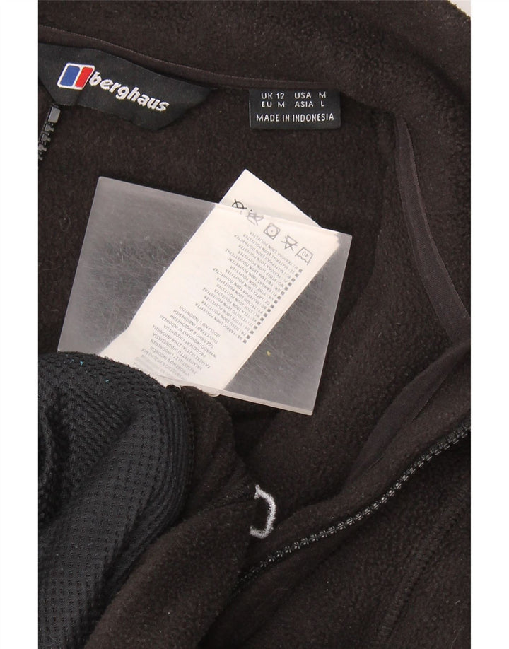 Berghaus Womens Fleece Jacket UK 12 Medium  Black Polyester