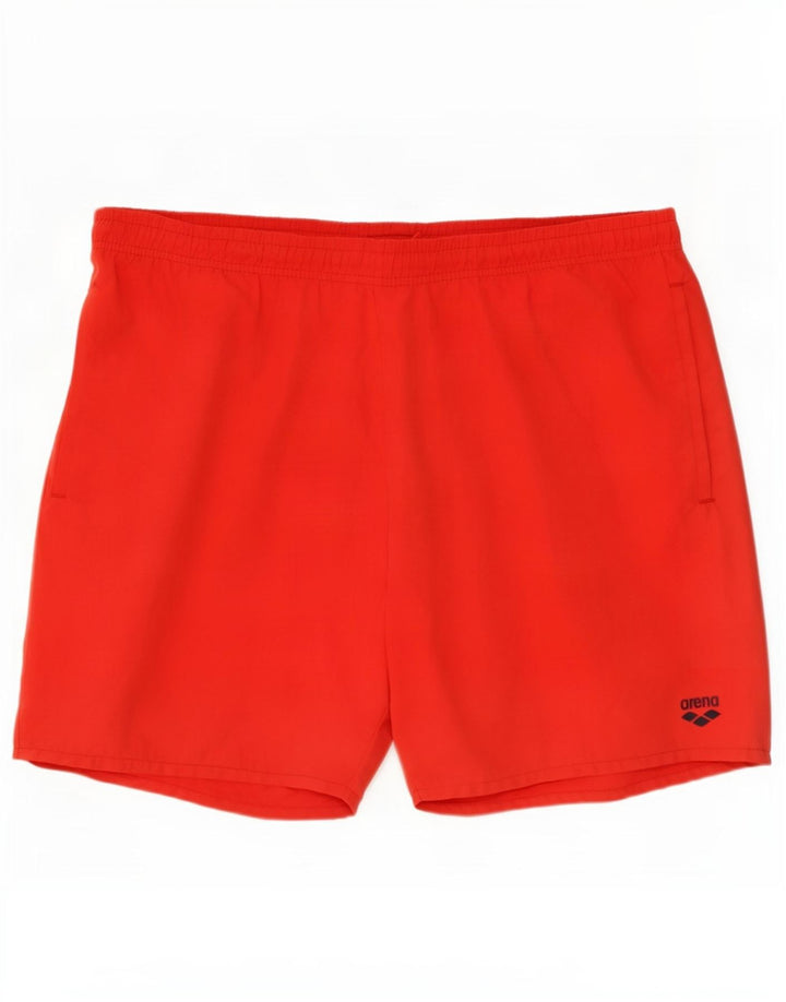 Pantaloncini da bagno da donna Arena 3XL rosso poliestere
