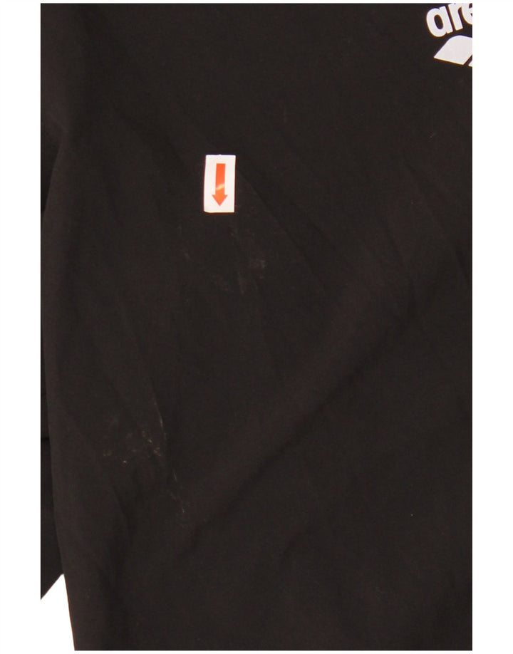Arena Mens Graphic Swimming Shorts Large Black