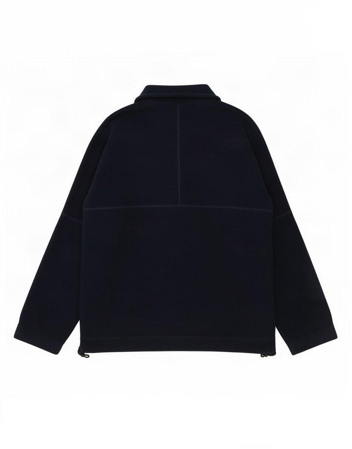 Maglione in pile da uomo Colmar con bottoni e poliestere medio blu navy